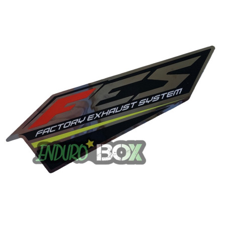Autocollant Silencieux Factory SHERCO 18-Auj Enduro Box