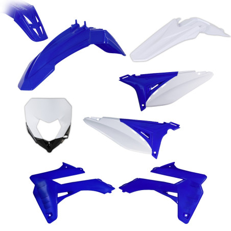 Kit Plastique Complet Bleu SHERCO 50cc SM 15-Auj Enduro Box