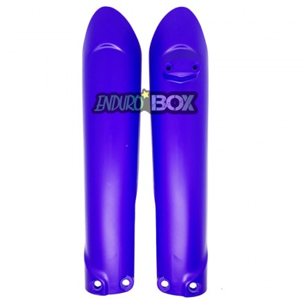 Protections Tube de Fourche Kayaba et Xplor SHERCO Bleues Enduro Box