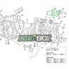 Vis de Support Inférieur Protection de Pignon SHERCO 250cc/300cc SEF 08-Auj Enduro Box