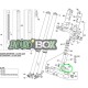 Guide Durite Inférieur SHERCO 24-Auj Enduro Box
