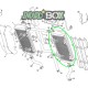 Radiateur Gauche SHERCO SEF + 125cc 12-Auj Enduro box 