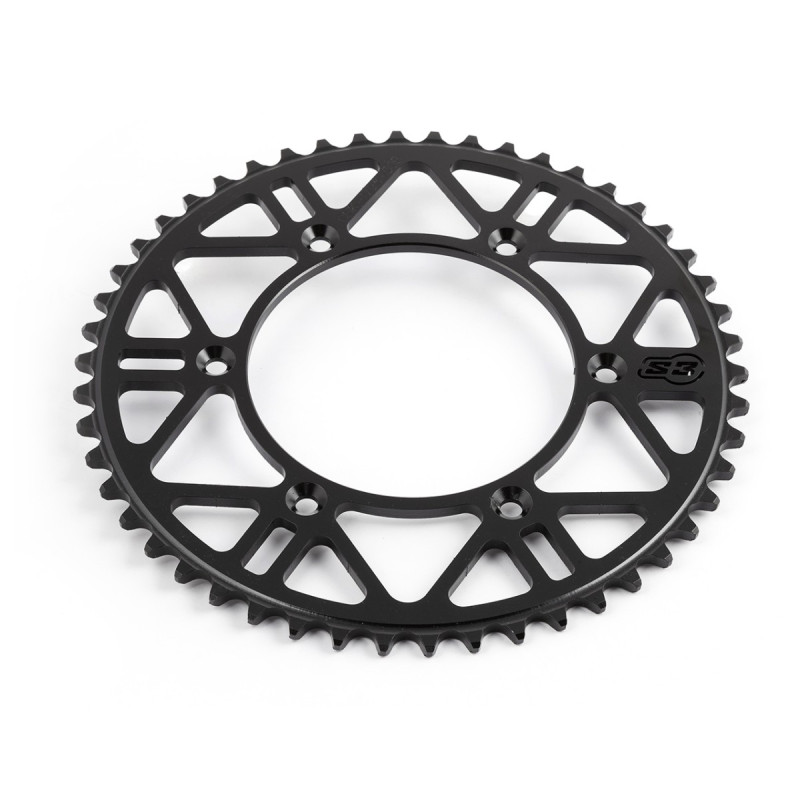Couronne Acier S3 PARTS Noire 49 Dents Enduro Box