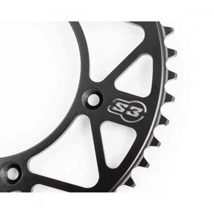 Acheter - Couronne Moto Acier 50 dents PAS 525 Noir - 50-29066-50 - Kit