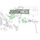 Kit Axe Repose Pied Passager SHERCO 50cc Evo 21-Auj Enduro Box