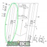 Bras de Fourche Droit SHERCO 50cc SE-SM-R 10-Auj Enduro Box