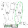 Bras de Fourche Gauche SHERCO 50cc SE-SM-R 10-Auj Enduro Box