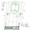 Tés de Fourche Complet SHERCO 50cc SE-SM-R 10-Auj Enduro Box