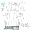 Ecrou Ergot Colonne de Direction SHERCO 50cc SE-SM-R 10-Auj Enduro Box