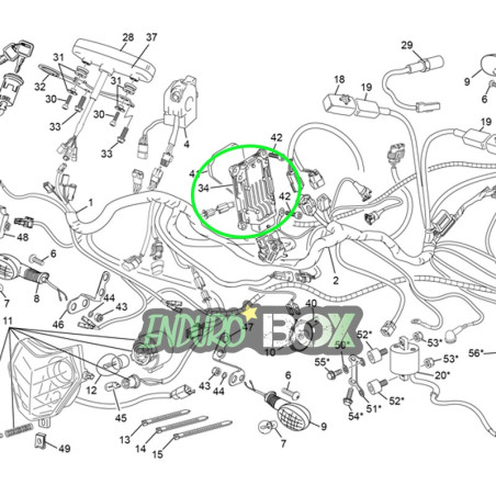 ECU Syn M3C SHERCO 14-Auj Enduro Box