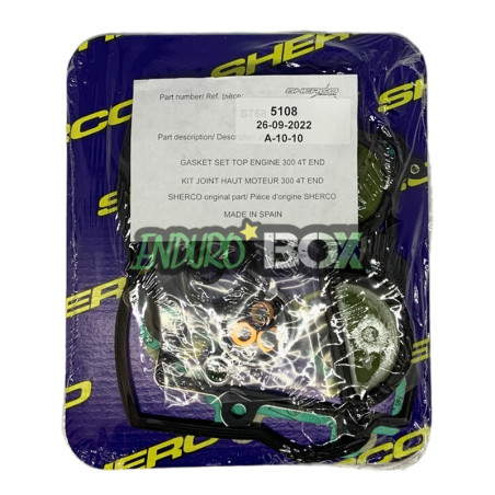 Pochette Complete de Joints Haut Moteur SHERCO 250/300cc 4 Temps 14-23 Enduro Box