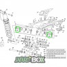 Entretoise Bras Oscillant SHERCO 24-Auj Enduro Box 