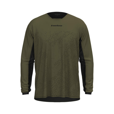 Maillot HEBO Scratch Xtrem kaki Enduro Box