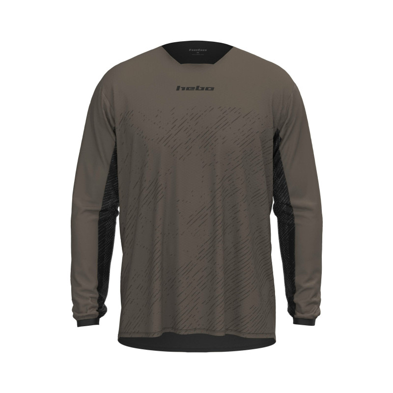 Maillot HEBO Scratch Xtrem Marron Enduro Box