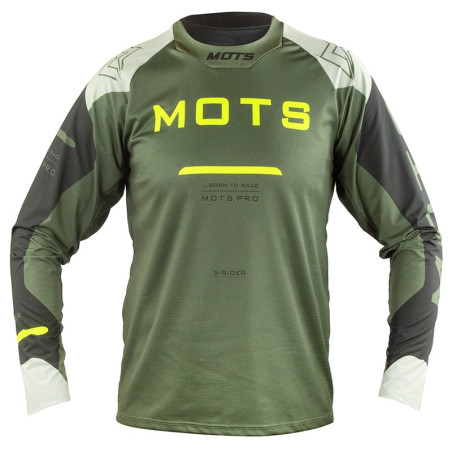Maillot MOTS X-Rider Vert Enduro Box