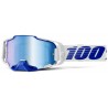 Lunettes 100% Armega Bleues Ecran Mirror Bleu Enduro Box