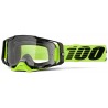 Lunettes 100% Armega Jaunes Fluo Ecran Clair Enduro Box