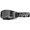 Lunettes 100% Armega Noires Ecran Clair Enduro Box
