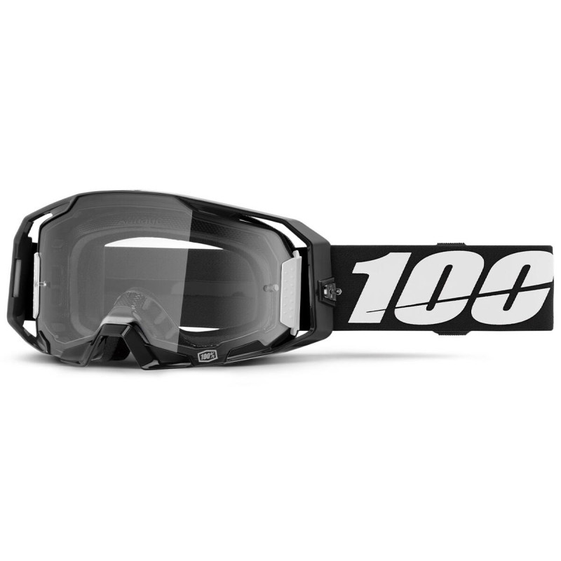 Lunettes 100% ARmatic Noires EcranClair Enduro Box