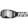 Lunettes 100% ARmatic Noires Ecran Mirror Silver Enduro Box