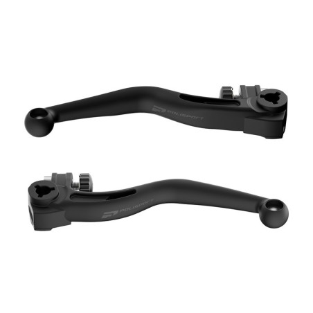 Levier Embrayage APT POLISPORT HVA/Gas Braktec Noir Enduro Box