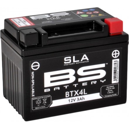Batterie BS-BATTERY SLA YTX4L-BS Enduro Box