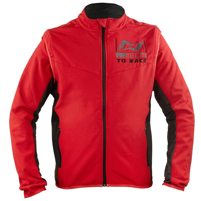 Veste MOTS Softshell Rouge Enduro Box