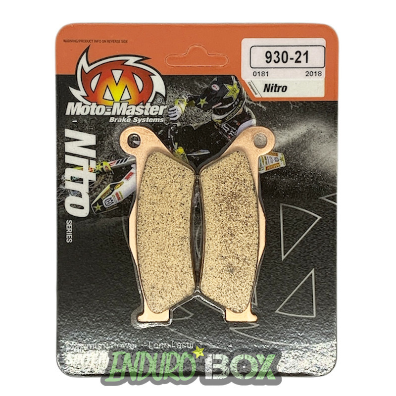 Plaquettes de Frein Avant MOTO-MASTER NItro Brembo/Braktec Sherco/KTM/HVA/Gasgas