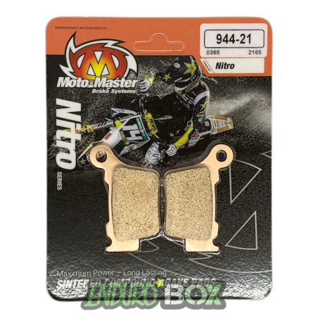 Plaquettes de Frein Arrière MOTO-MASTER Nitro Brembo/Braktec Sherco/KTM/HVA/GG