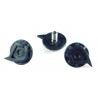Lot de 3 Vis Visière de Casque HEBO Enduro Carbone