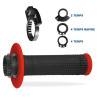 Poignées 708 PRO GRIP Rouges/Noires
