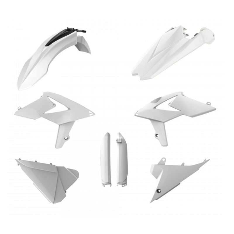 Kit Plastiques Blanc POLISPORT Beta RR 2018 Endurobox