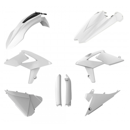 Kit Plastiques Blanc POLISPORT Beta RR 2018 Endurobox