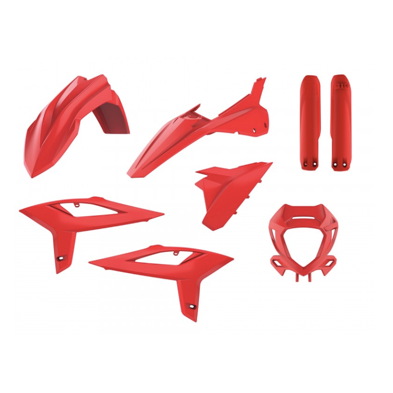Kit Plastiques Rouge POLISPORT Beta RR 20-22 Endurobox