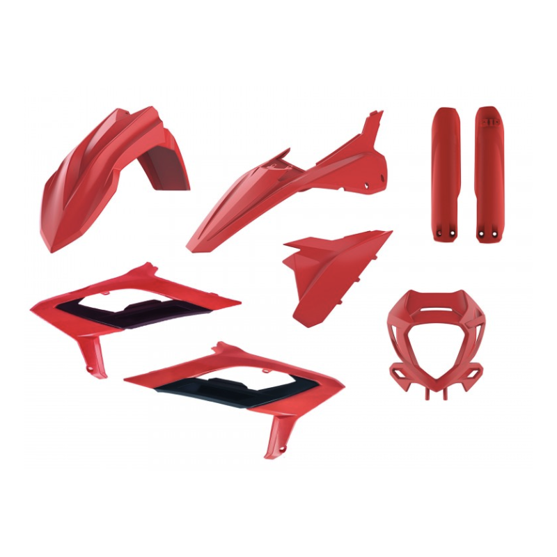 Kit Plastiques Rouge POLISPORT Beta RR 23-24 Endurobox