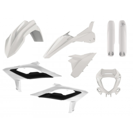 Kit Plastiques Blanc POLISPORT Beta RR 23-24 Endurobox