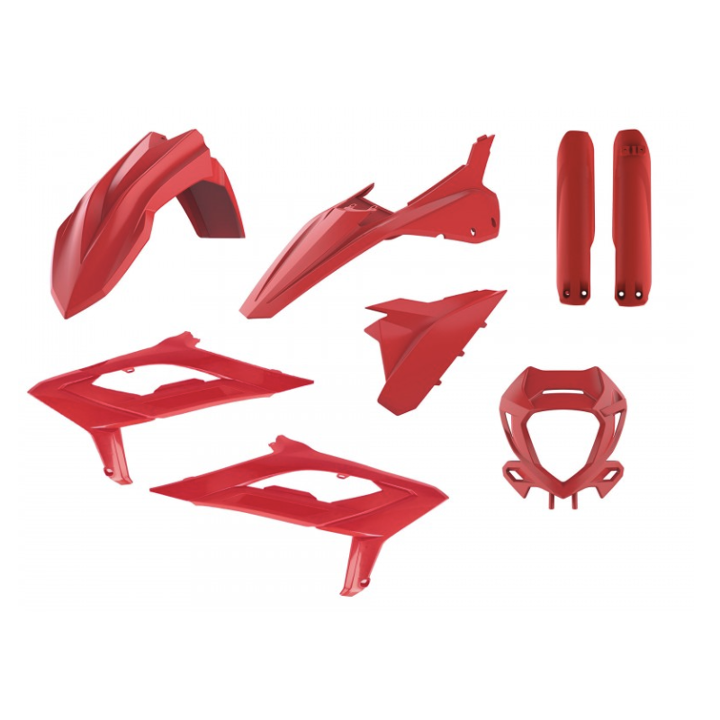 Kit Plastiques Rouge POLISPORT Beta RR 23-24 Endurobox