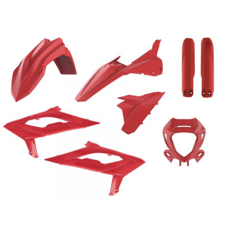 Kit Plastiques Rouge POLISPORT Beta RR 23-24 Endurobox