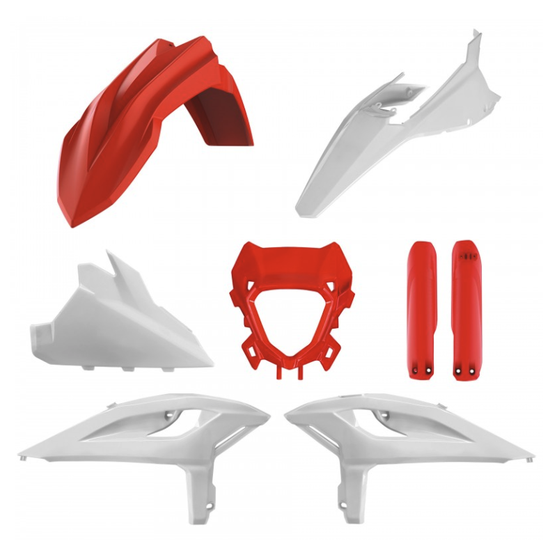Kit Plastiques Rouge POLISPORT Beta RR X-Pro/Race 25-Auj Endurobox