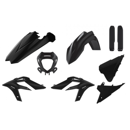 Kit Plastiques Noir POLISPORT Beta X-Trainer 20-22 Endurobox