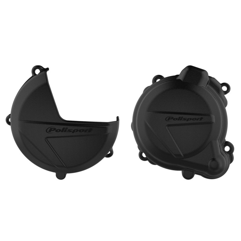 Kit Protections Carters All/Emb POLISPORT Noire Beta 2Tps RR + Xtrainer 13-17 Endurobox