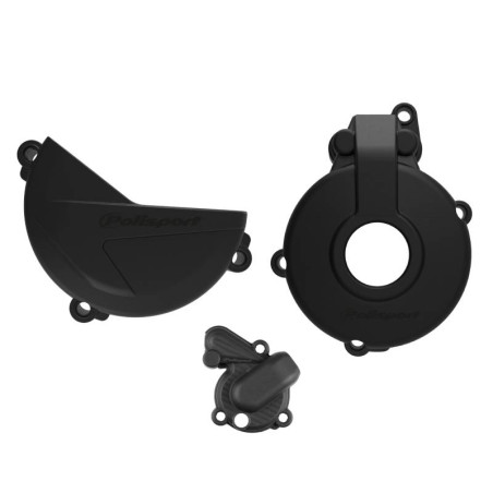 Kit Protections Carters All/Emb/PàE POLISPORT Noires Sherco 4Tps 14-23 Endurobox