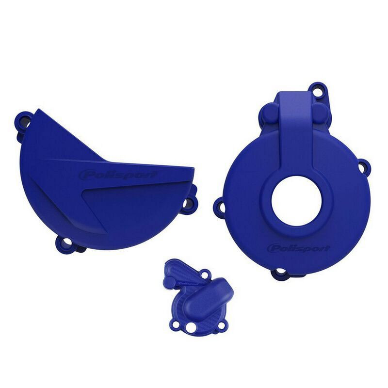 Kit Protections Carters All/Emb/PàE POLISPORT Bleues Sherco 4Tps 14-23 Endurobox
