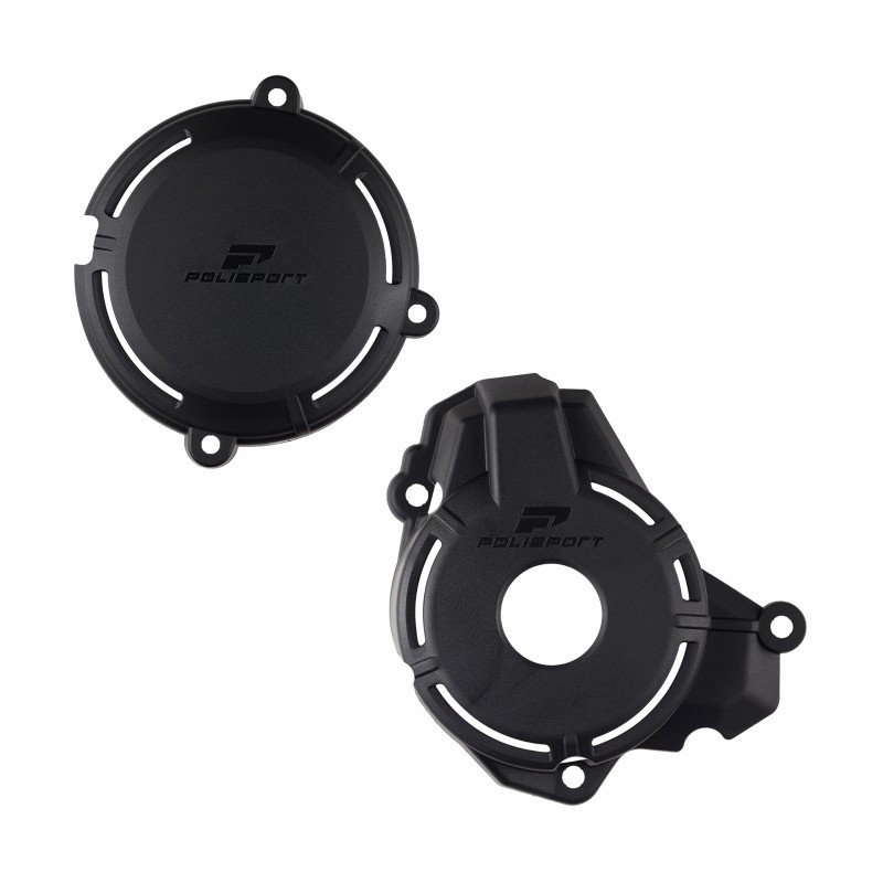 Kit Protections Carters All/Emb/PàE POLISPORT Noires Sherco 4Tps 24-Auj Endurobox