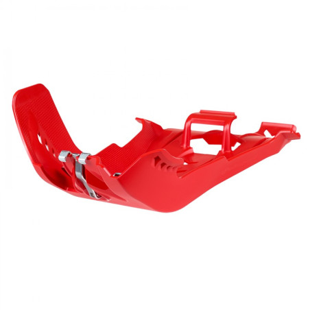 Sabot Moteur Rouge POLISPORT avec Protection de Biellette Beta Xpro/Xrace/RR 2Tps 20-Auj Endurobox