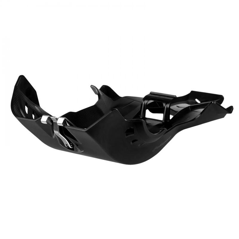 Sabot Moteur Noir POLISPORT avec Protection de Biellettes Sherco SEF 4Tps 12-Auj