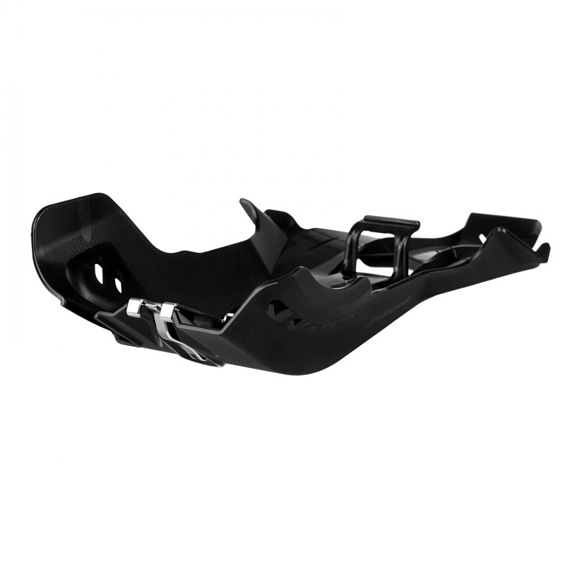 Sabot Moteur Noir POLISPORT avec Protection de Biellettes Sherco SE 2Tps 14-Auj Endurobox