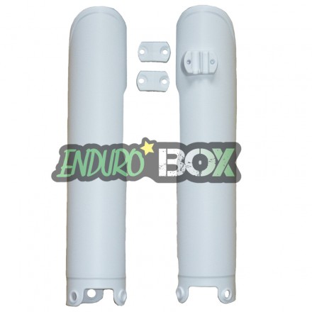 Protections Tube de Fourche SHERCO Blanches Enduro Box