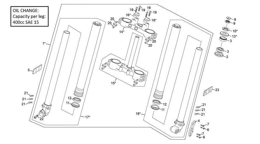 fourche [50 SE FACTORY RS [2023 [50 / 125]]]