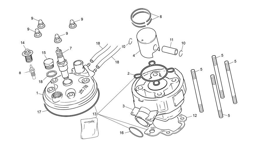 culasse [50 END - SM [2016 [50 / 125]]]